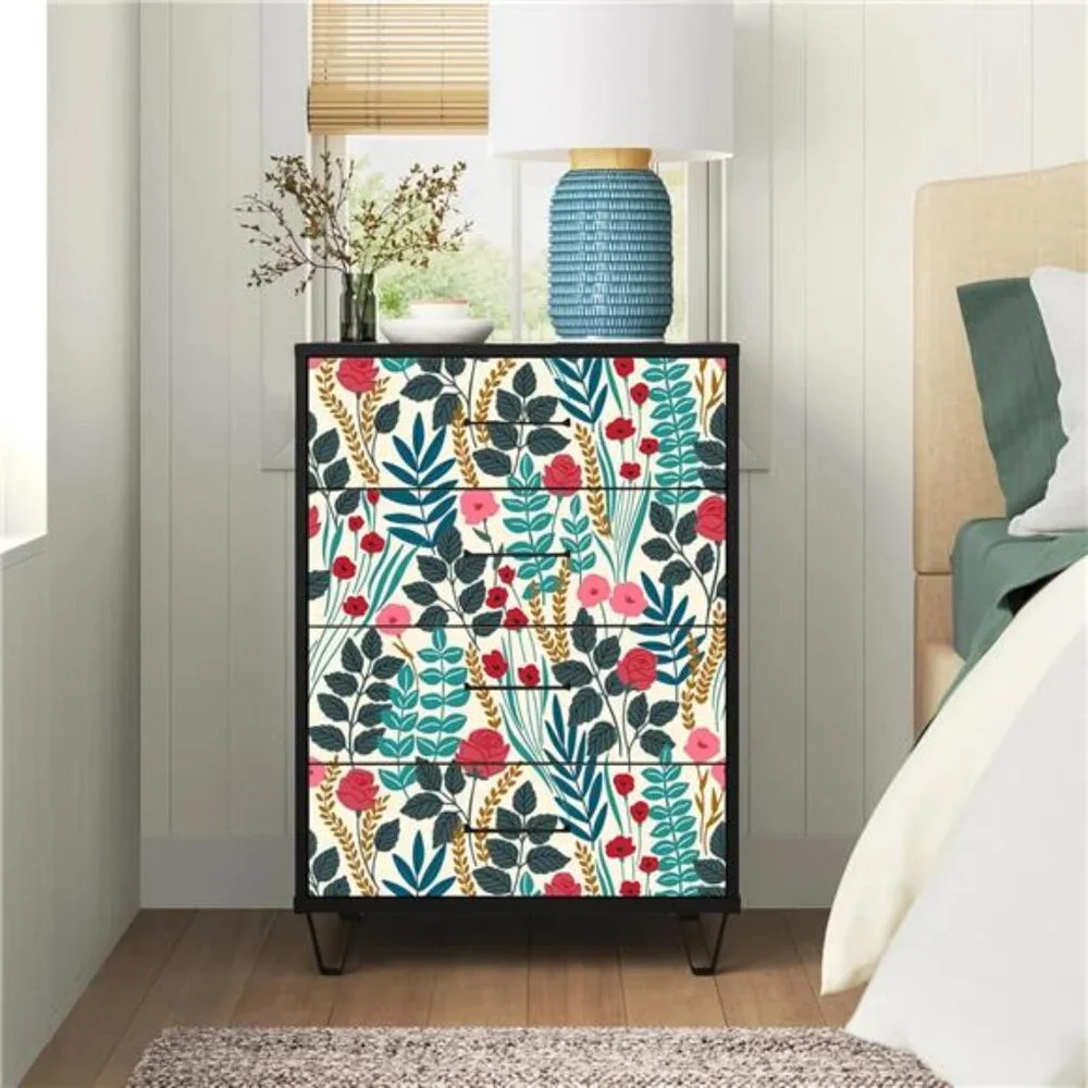 Boho Wallpaper Peel and Stick Leaf Tropical Wallpaper